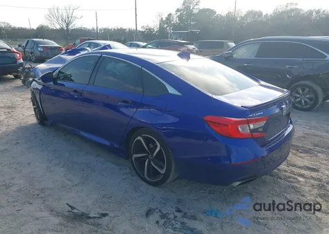 2020 Honda Accord Sport from USA, damaged, VIN 1HGCV1F32LA059220
